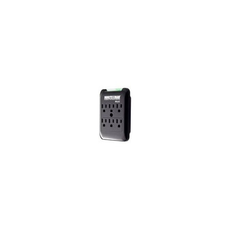 UPC: 0784755158475 | 6-OUTLET SLIMLINE WALL-TAP 15A 120V 1800 WATTS 540 JOULES