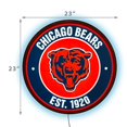 thumbnail image 3 of Imperial Chicago Bears Establish Date LED Lighted Sign, 3 of 4