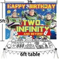 thumbnail image 7 of Buzz Lightyear Backdrop Banner Party Supplies Poster Movie Theme Background for Photography Kids Birthday Decorations, 7 of 7