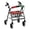 Christmas Black Cat, variant on POLERO Christmas Gift Design Rollator Seat Cover, Non-Slip Fit Rollator Walker Seat & Backrest Cover Set Polyester Waterproof Stretchable Rollator Walker Accessories