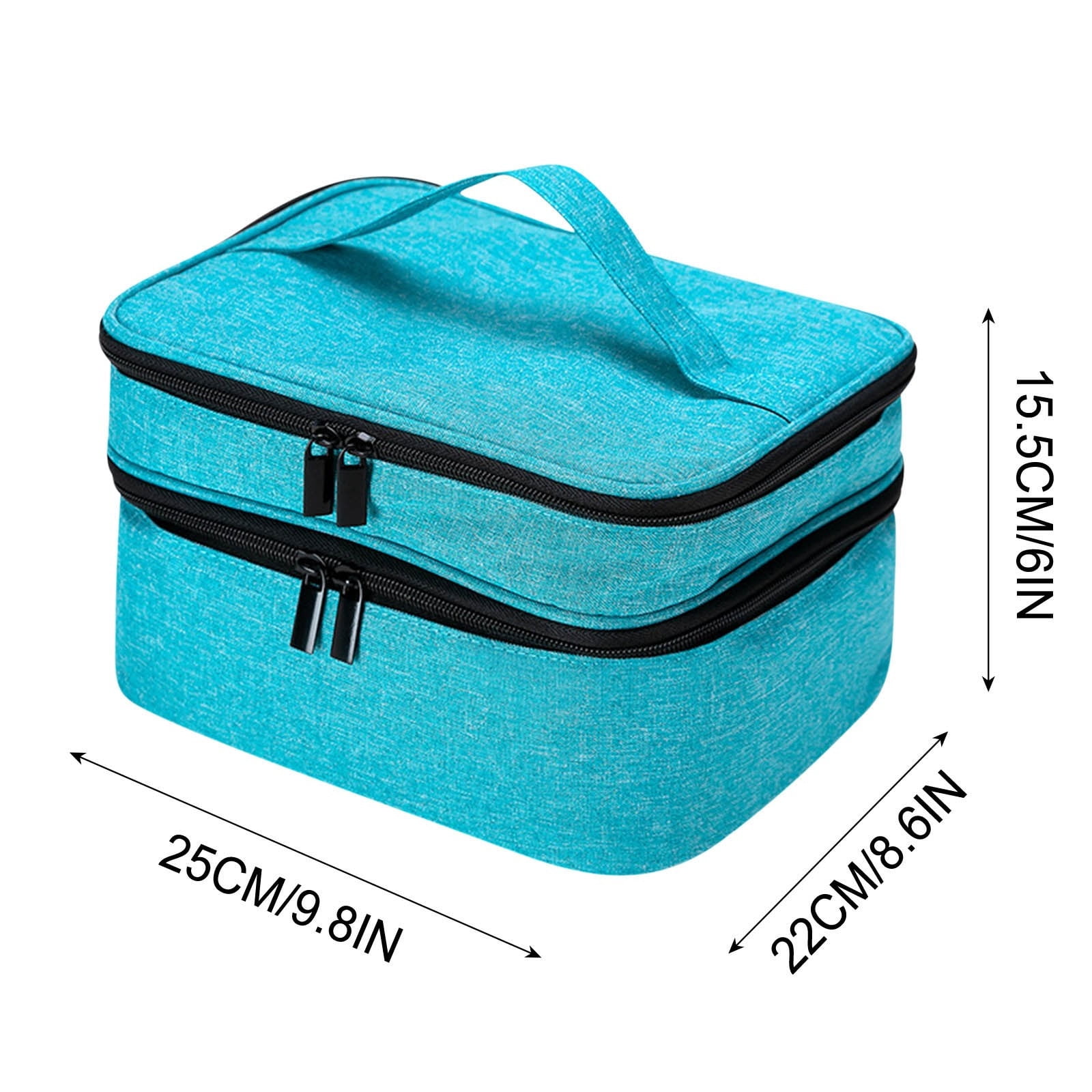 Extra Large Sewing Accessories Organizer,Double-Layer Sewing Supplies Storage Bag Sewing Box