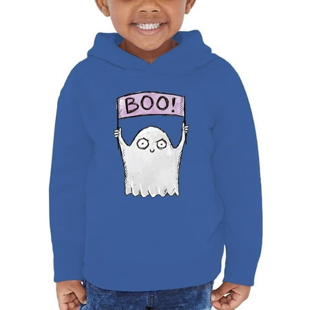 

Boo! Funny Ghost W Sign Hoodie Toddler -Image by Shutterstock 5 Toddler
