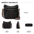 thumbnail image 5 of FALAN MULE Croosbody Bags for Women Leather Crossbody Purse Multi Pocket Shoulder Handbags, 5 of 6