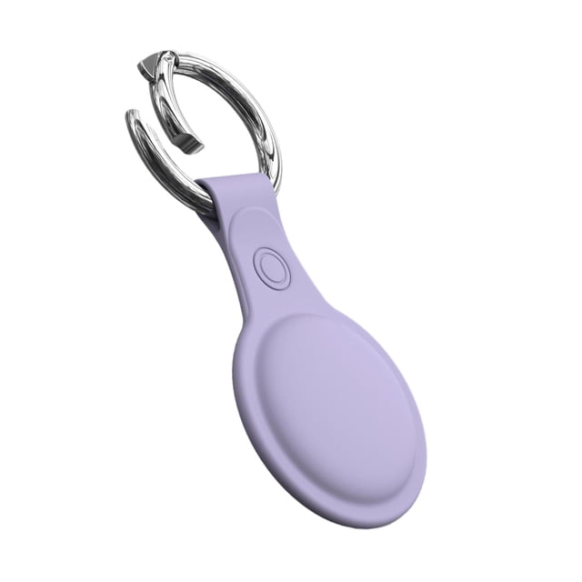 Funda de silicona para llavero anti- Púrpura Sunnimix llevar estuche protector