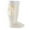 Beige, variant on FAIWAD Baby Girls Cute Socks with Pompoms Toddler Stretch High Knee Ribbed Knitted Floor Long Socks