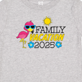 thumbnail image 4 of Inktastic Family Vacation 2025 with Flamingo Boys or Girls Baby T-Shirt, 4 of 5