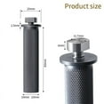 thumbnail image 3 of Aluminum Alloy Guide Rail Track Workbench Peg Brake Bench Clamp 20mm Dog Hole Woodworking Table Limit Block Workbench, 3 of 8