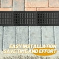 thumbnail image 6 of Koolleo Drain Grate Plastic Drainage Grate Kitchen Sewer Grate Cover Channel Grid Grate, 6 of 6