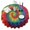 Colorful Tie Dye-3, variant on Colorful Tie Dye Pattern Round Tablecloth 60"x60",Wrinkle Wipeable Table Cloth for Kitchen Dining Room Picnic Patio Party