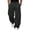 Dark Gray, variant on Leidass Men's Baggy Sweatpants Fleece Wide Leg Lounge Sweat Pants Drawstring Waist Jogging Pants with Pockets Black L