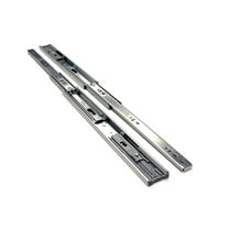 Berta 24 inch Soft Close Ball Bearing Full Extension Side Mount Drawer Slide with Screws ( 10 Pairs)