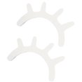 thumbnail image 1 of Coofit 1 Pair Wall Sticker Creative Eyelash Pattern Wall Decor Sticker Wall Art Sticker, 1 of 8