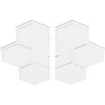 thumbnail image 2 of 38"OD x 2"ID x 13 1/4"C x 1"P Daisy Architectural Grade PVC Contemporary Ceiling Medallion, Two Piece, 2 of 11