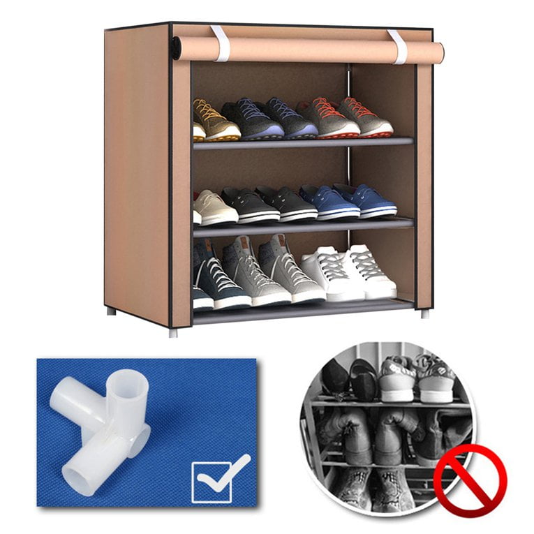 Dustproof Large Size Non Woven Fabric Shoes Rack Shoes Organizer Home Bedroom Dormitory Shoe Racks Shelf Cabinet Walmart