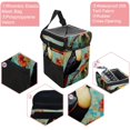 thumbnail image 2 of Toucan Foldable, with Lid, Leak-proof, Hanging Car Trash Can Garbage Can Container for Automobile, Trash Can for Car Organizer and Storage Bag, 2 of 6