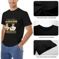 thumbnail image 6 of Being A Trophy Husband Is Exhausting Groovy Men's Cotton Short Sleeve HD Print Tee for Casual T-Shirt Crew Neck Top Black L, 6 of 7