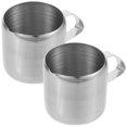thumbnail image 3 of Here's a refined and professional product description based on the title you provided:\n\n \n\n**2pcs Stainless Steel Milk Frothing Pitcher – Coffee, 3 of 5