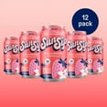 thumbnail image 2 of SunSip Strawberry Vanilla Prebiotic Soda, 11.5 oz, 12 Pack Cans, 2 of 7