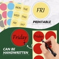 thumbnail image 3 of 160 PCS Colored Large Round Dot Stickers, 50mm Round Colored Coding Self-Adhesive Label Stickers, 20 Colors/Sheets Dot Stickers for Marking, Organizing, Sorting, 3 of 6