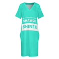 thumbnail image 4 of Shawol - Shinee Vestido suelto con bolsillos Vestidos de mujer elegantes y bonitos Vestidos de verano para mujer, 4 of 7