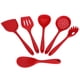 thumbnail image 3 of Juego De 7 Utensilios De Cocina, Utensilios De Cocina Antiadherentes De Silicona Resistentes Al Calor Con Estante De Almacenamiento, 3 of 14