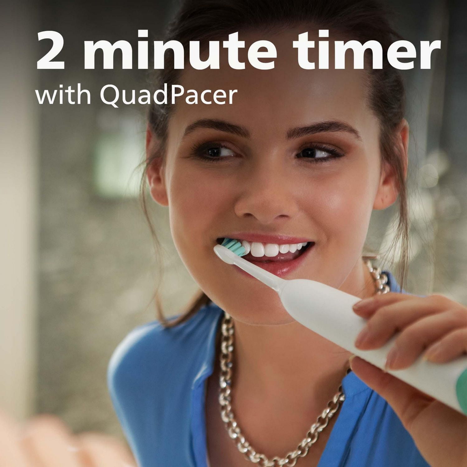 Philips Sonicare EssentialClean, Brosse à dents électrique rechargeable, Menthe, HX6231/69