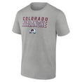 thumbnail image 2 of Men's Heathered Gray Colorado Avalanche Swagger T-Shirt, 2 of 3