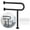 Black-24 Inch-1, variant on Toilet Safety Frame Black 24 Inch 1 Count Bathroom Support Rail