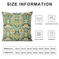 thumbnail image 5 of COMIO  William Morris Cushion Covers Original Design Pillow Case Square Decorative Throw Pillow Cover for Sofa Bed Couch Living Room Bedroom Little Chintz, 5 of 5