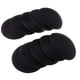 thumbnail image 1 of 5 pares de insertos de sujetador redondos útiles, almohadillas transpirables de repuesto para traje de baño para mujer 5 pares negro, 1 of 8