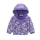 thumbnail image 1 of Chaqueta de invierno Gibobby para Niños Pequeños Bebé Niños Niñas Dibujos Animados Dinosaurio Cremallera Gabardina con Capucha Morado 4-5 Años, 1 of 5