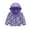 Purple, variant on Coats For Kids Girls Girls'Winter Coat - Bubble Puffer Ski Jacket with Trim Hood,Purple 3-4 Years