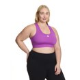 thumbnail image 2 of Reebok Women's and Women's Plus Medium Impact Stronger Sports Bra with Mesh Panel and Removable Cups, Sizes XS-4X, 2 of 4