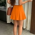 thumbnail image 7 of OGLCCG Girls Pleated Skirt with Shorts Athletic Tennis Skirts Kids Teen High Waisted School Uniform Mini Skirts 2-15 Years, 7 of 7