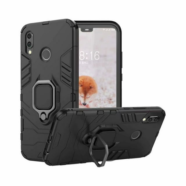 Hybrid Heavy Duty Protection Shockproof Defender Kickstand Armor Case Cover for Huawei P20 Lite