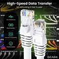 thumbnail image 3 of Cable Ethernet GEARit Cat6, paquete de 100, 15 cm, 10 Gbps, RJ45, 3 of 8