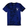 thumbnail image 2 of Fourstar Clothing Mens The 4 Cities Lightning Graphic T-Shirt, Blue, Small, 2 of 2