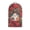 Santa with Gift Boxes and Poinsettias, variant on HELLHERO Kitchen Blender Dust Covers for Home Kitchen, Home Kitchen Indoor Easy to Clean Protective, Multicolor Geometric Stripe Panel