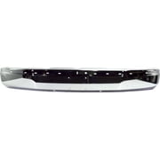 FRONT BUMPER Compatible with CHEVROLET EXPRESS/SAVANA VAN 2003-2017 Face Bar Chrome Steel Face Bar