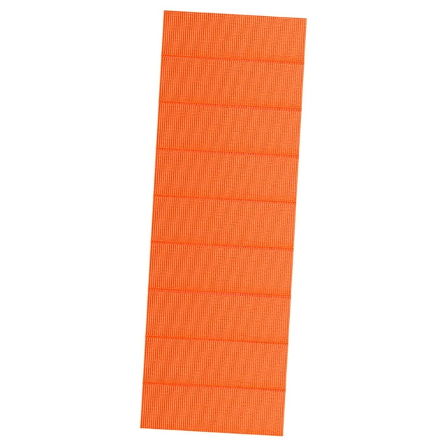 jinwen Foldable Mat Home Indoor Outdoor Non Slip Athletes Exercise Pilates Mat Orange