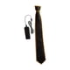 thumbnail image 3 of Corbata brillante LED para hombre 40 cm x 7 cm accesorio de disfraz divertido The Dark Gifts amarillo, 3 of 7