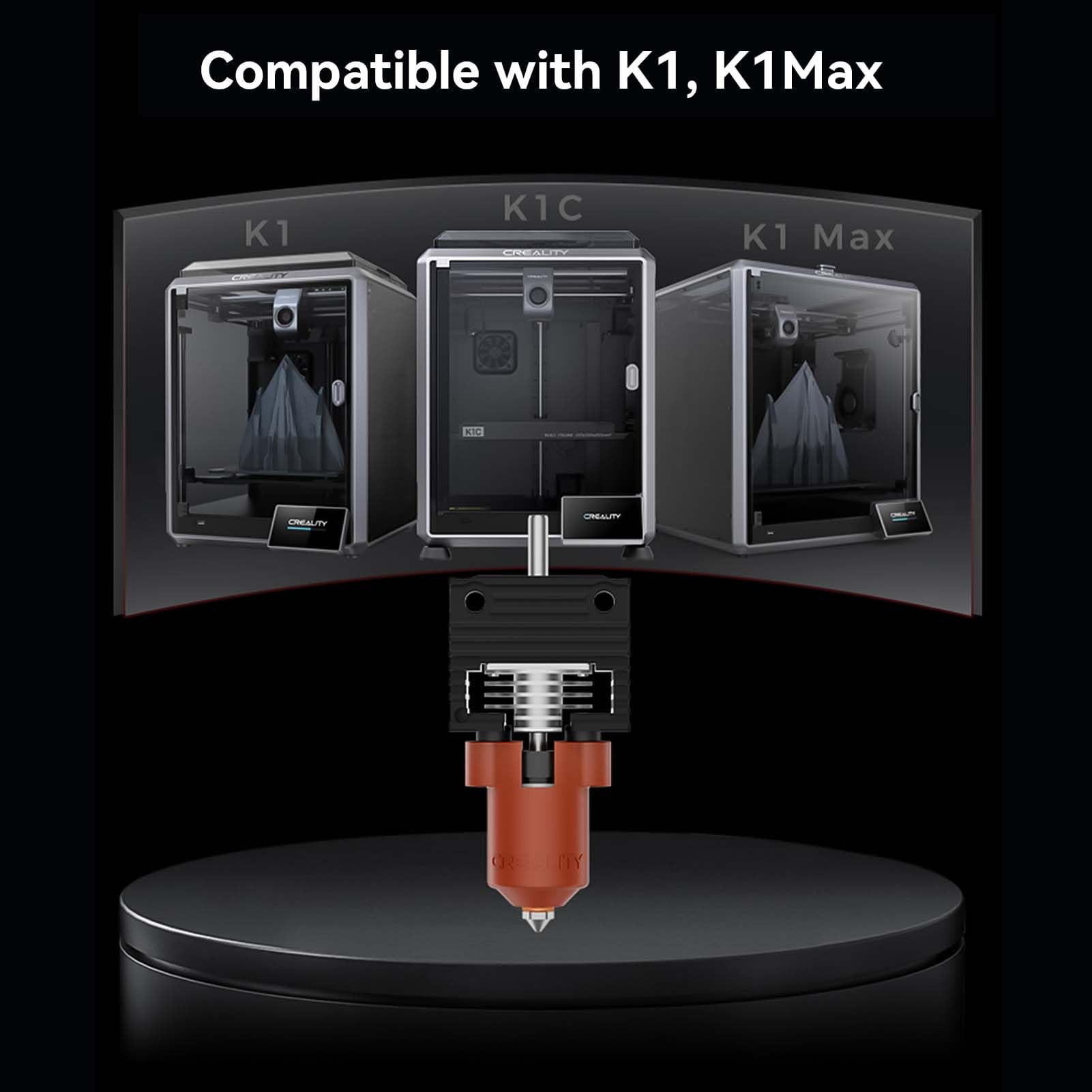 Creality K1 Ceramic Hotend Kit,Unicorn Quick Swap Nozzle, Upgrade