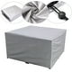 thumbnail image 2 of Funda para muebles de jardín Funda multitamaño para muebles de jardín y para conjuntos de asientos rectangulares, protección contra la lluvia y resistente al polvo, resistente a los rayos UV Xemadio LRWJ503-6, 2 of 5