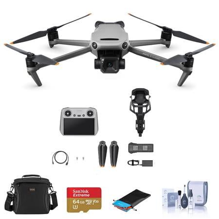 UPC: 0192223225060 | Mavic 3 Classic Drone with RC Controller Bundle with Shoulder Bag  64GB microSD Card  Landing Pad  Cleaning Kit
