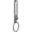Normal, variant on Titanium Carabiner Keychain Clip, Heavy Duty Quick Release EDC Belt Keychain Clip with Key Ring for Men, Key Ring Clip with Locking Design for Pants Belt Pocket Purse & Backpack (Widening)