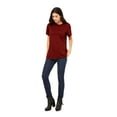 thumbnail image 2 of Emmalise Round Neck Short Sleeve Tee Shirt, Women's Plus 2XL, 2 of 4