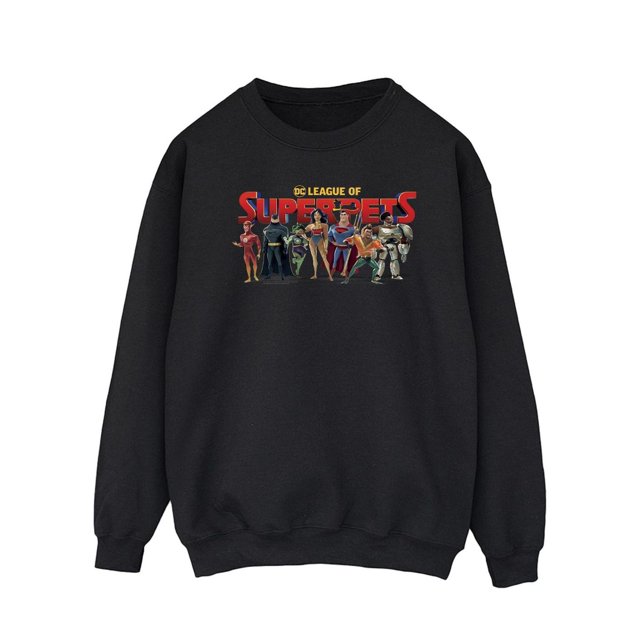 DC Comics DC Comics DC Ligue des Super-Animaux Groupe Logo Sweatshirt