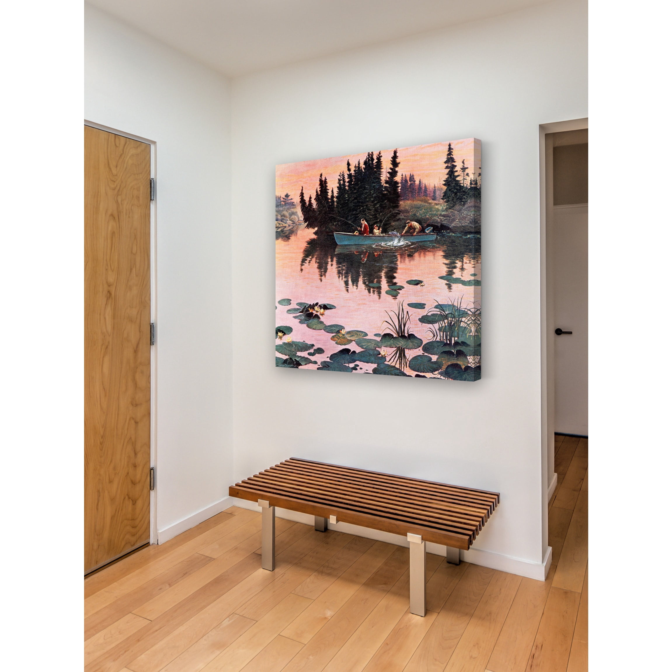 Marmont Hill - "A Fine Catch" Painting Print on Wrapped Canvas