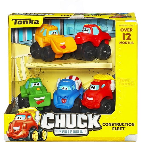 Tonka Chuck & Friends Construction Fleet, 5Pack