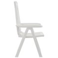 thumbnail image 5 of vidaXL Chaises Longues de Jardin 2 Pcs Blanc PP, 5 of 5